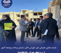 بازدید معاون عمرانی امور آموزش عالی سازمان برنامه و بودجه کشور از پروژه‌های عمرانی دانشگاه فسا