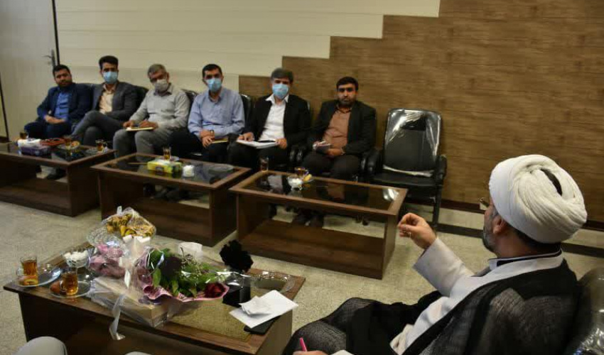 دیدار هیات رییسه دانشگاه با رییس دادگستری شهرستان فسا